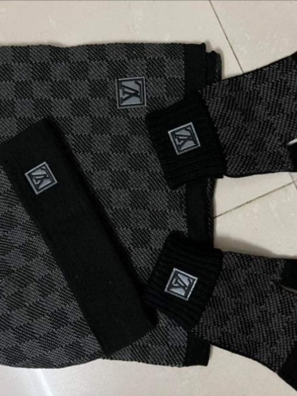 Louis Vuitton Damier Graphite Knit Sets 2pc Or 3pc